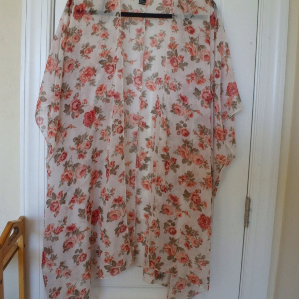 Forever 21 Sheer Cardigan